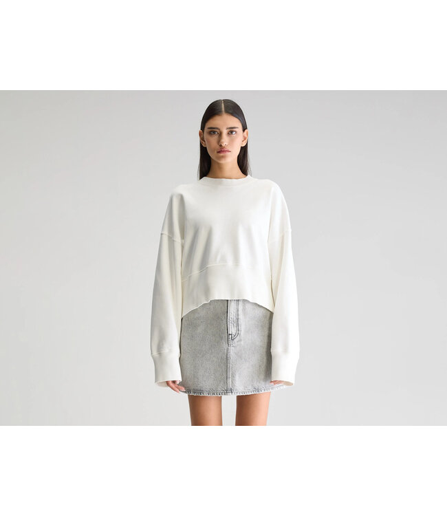 Bellerose Slenni Sweatshirt White
