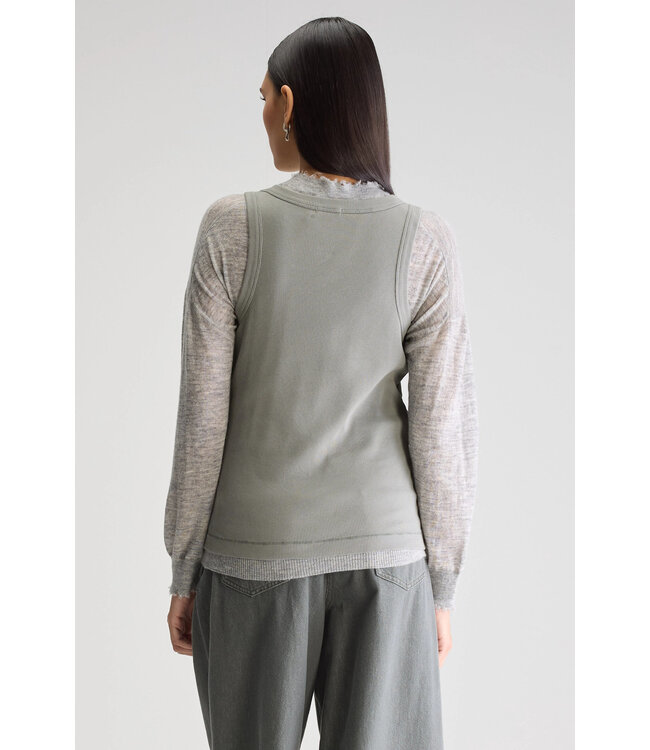 Bellerose Valdi Tanktop Dusty Olive