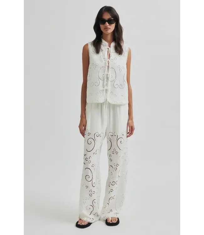 Second Female Vilma Trousers White