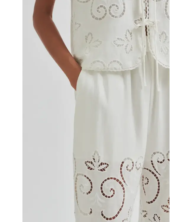 Second Female Vilma Trousers White