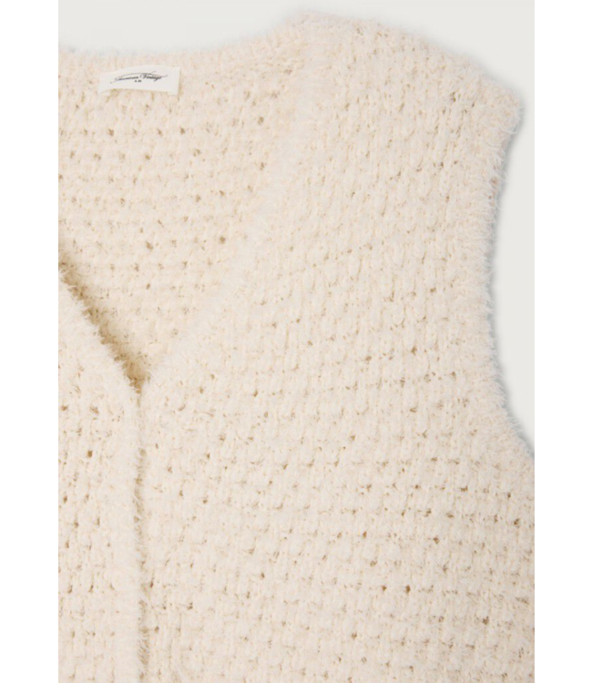 American Vintage Cyabay Gilet Nacre
