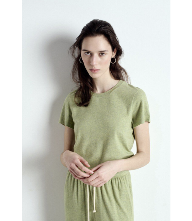 American Vintage T-shirt Ypawood Glacage Chine