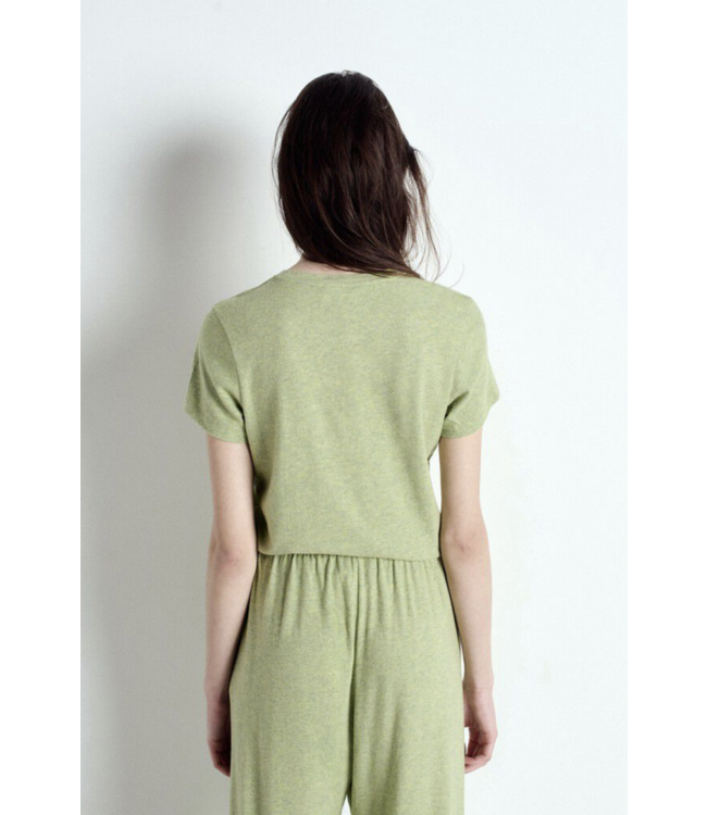 American Vintage T-shirt Ypawood Glacage Chine