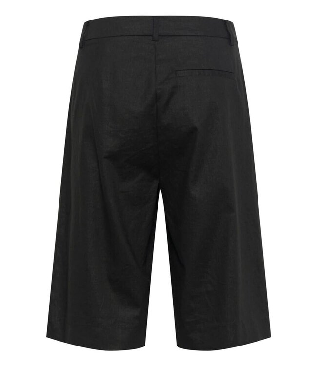 Gestuz Zizza Linnen Short Black