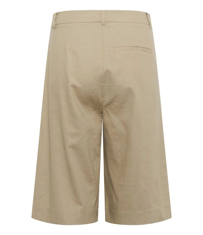 Gestuz Zizza Linnen Short Silver Sage