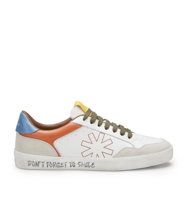 Sneakers Orange Green
