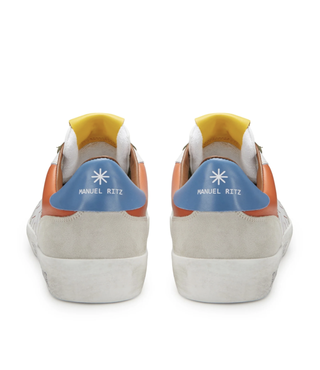 Sneakers Orange Green