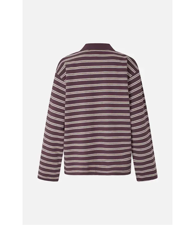 Baum und Pferdgarten Jeanne Polo Plum Stripe
