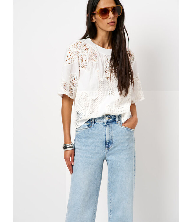 Dante 6 Loire Embroidered T-shirt White