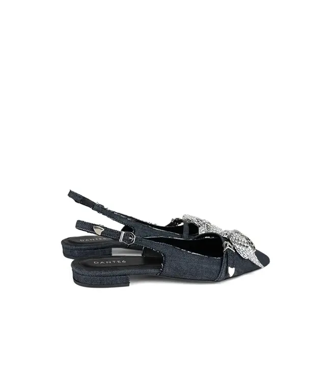 Dante 6 Clinque Denim Slingbacks