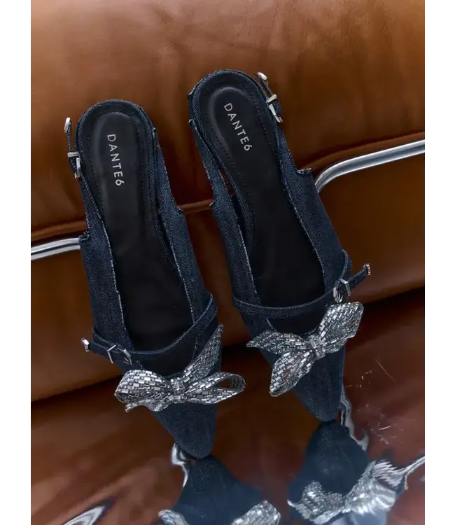 Dante 6 Clinque Denim Slingbacks