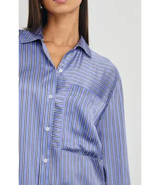 Rails Spencer Blouse Moonlight Stripe