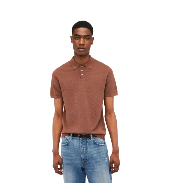 Drykorn Triton Polo Brown 1214