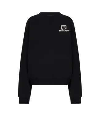 Love Stories Sloane Crewneck Sweater Black