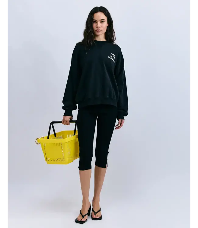 Love Stories Sloane Crewneck Sweater Black
