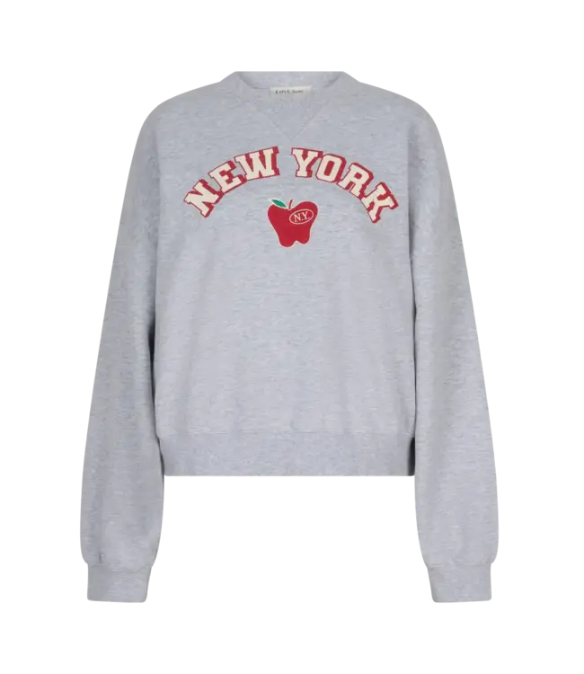 Love Stories Sloane Crewneck Sweater Grey