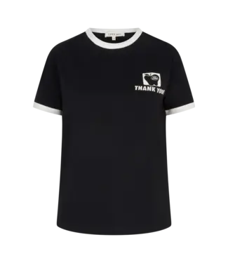 Love Stories Charlet Sporty Cotton Tee Black