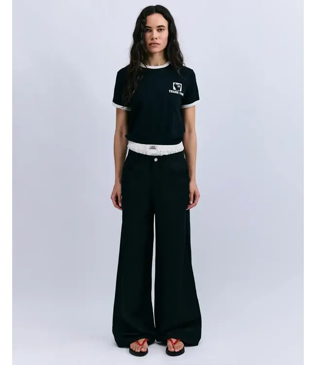 Love Stories Charlet Sporty Cotton Tee Black