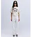 Love Stories Josie Sporty Cotton Tee Off White