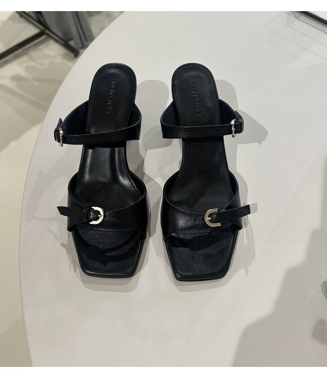 March 23 Dani Heels black leather