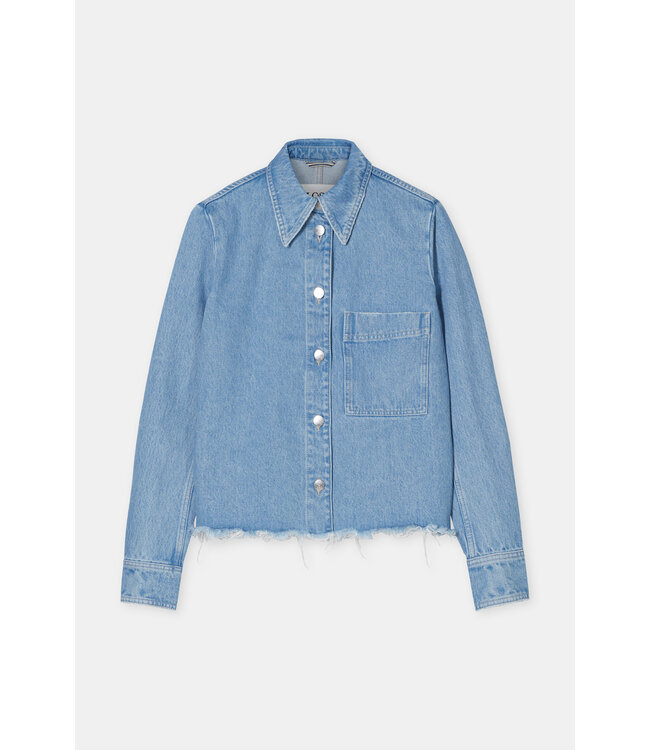 Closed Short Jacket LBL light blue