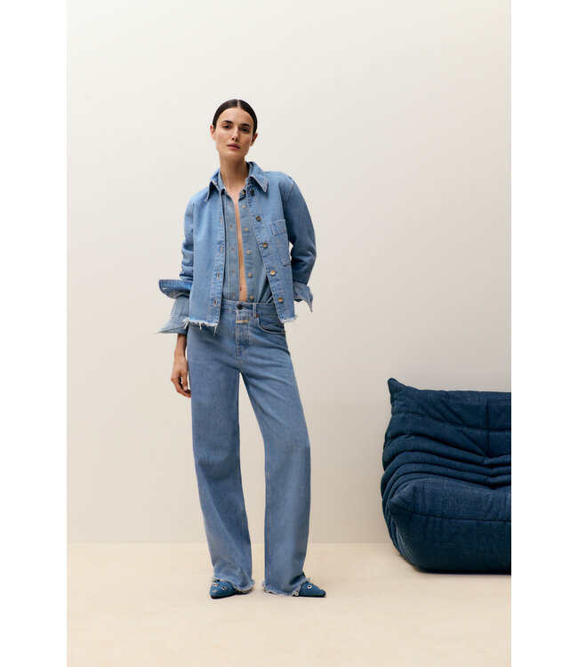 Closed Short Jacket LBL light blue