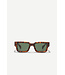 Samsøe Samsøe Sajessie sunglasses Tortoise green