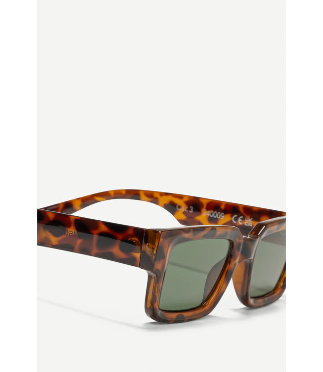 Samsøe Samsøe Sajessie sunglasses Tortoise green
