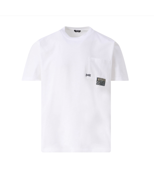 Denham Boro Tee JS White