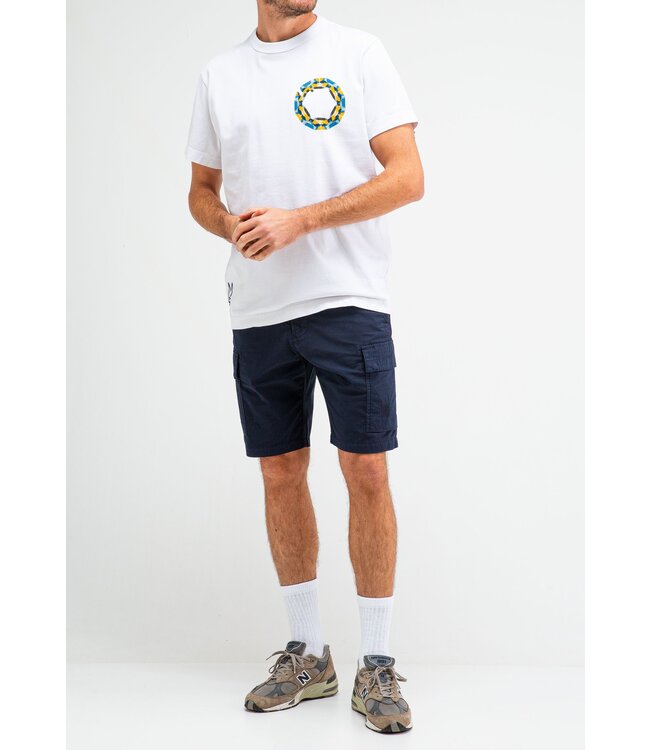 Butcher of Blue BOB Chain Ring Tee Titan White