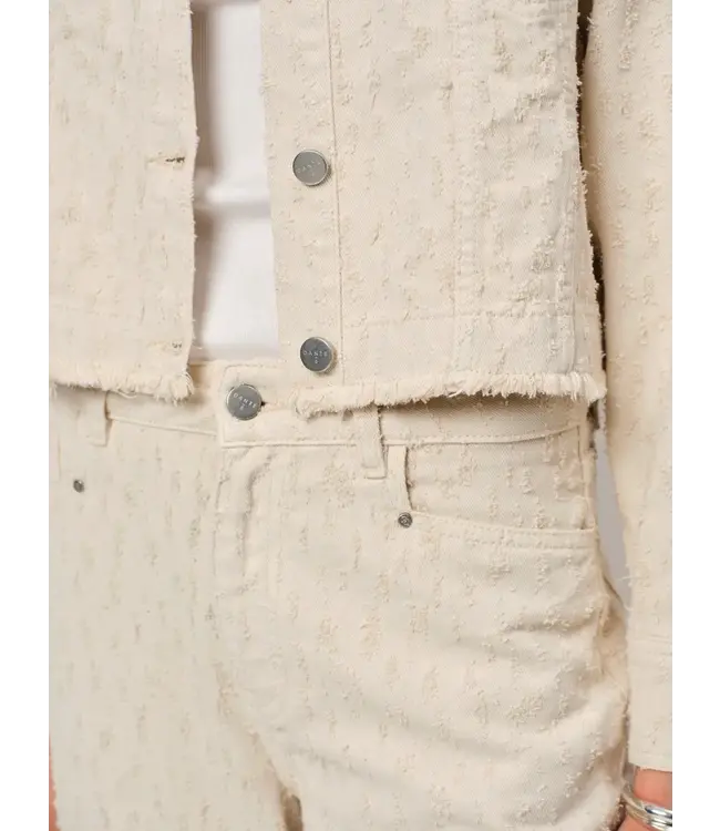 Dante 6 Nuit Distressed Wide Leg Jeans