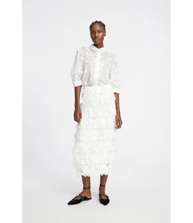 Munthe Pust Blouse White