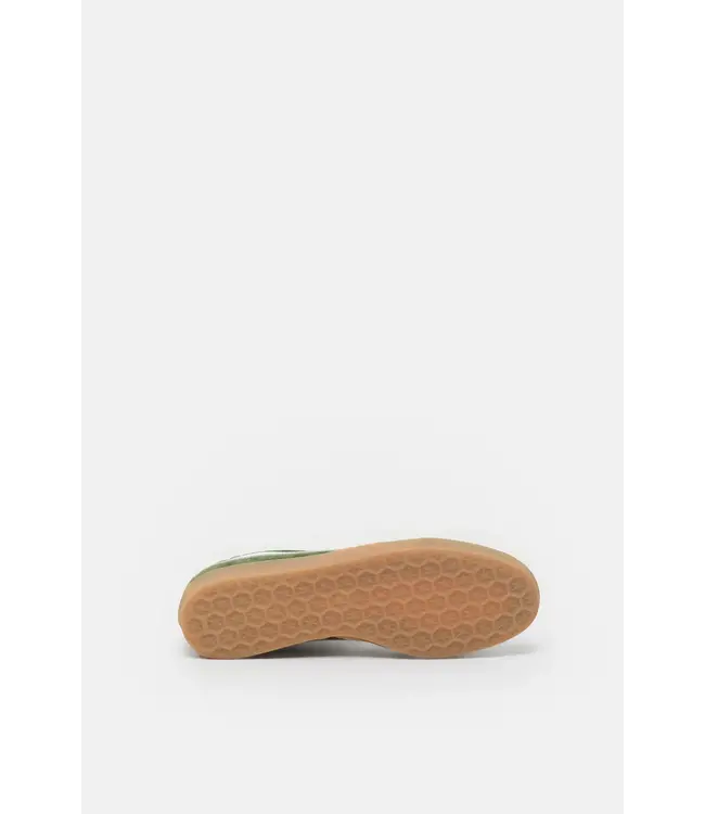 Closed Sneaker Forest Green / Pink