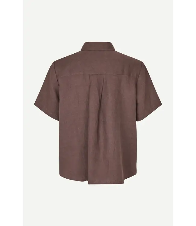 Samsøe Samsøe Mina SS Shirt French Roast