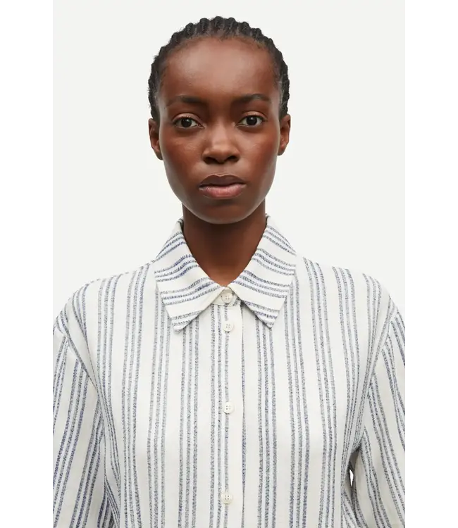 Samsøe Samsøe Sakaja SS Shirt Natural Jasper St.