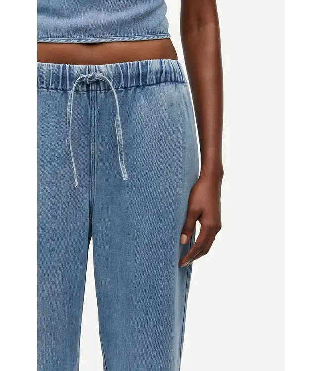 Samsøe Samsøe Sahoysa Trousers Denim Blue