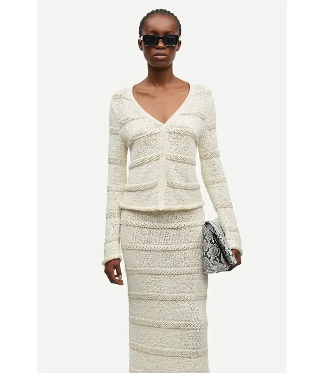 Samsøe Samsøe Sanettie Cardigan Egret