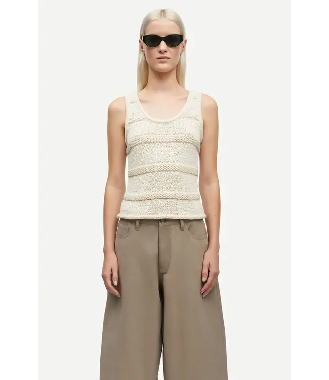 Samsøe Samsøe Sanettie Top Egret