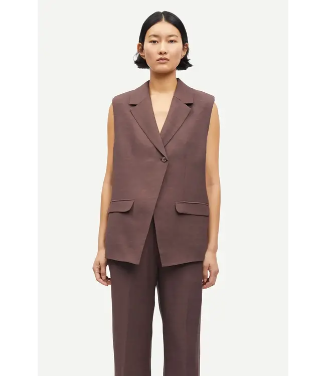 Samsøe Samsøe Sathena Vest French Roast