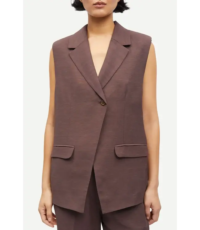 Samsøe Samsøe Sathena Vest French Roast