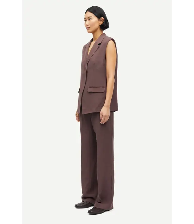 Samsøe Samsøe Sathena Vest French Roast