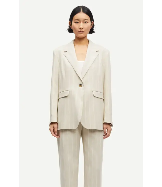 Samsøe Samsøe Sahaven Blazer White Pepper St.
