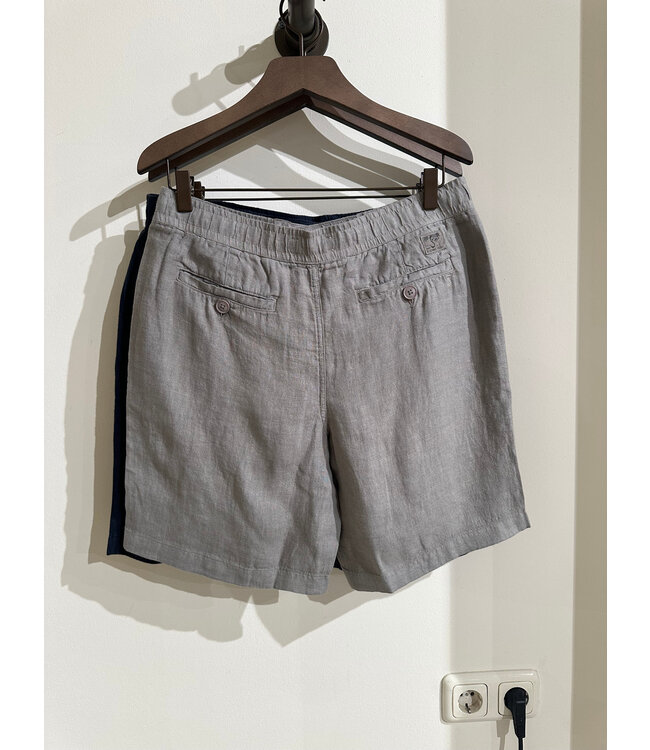 Butcher of Blue Loner Linen Short Lt. Seal Grey