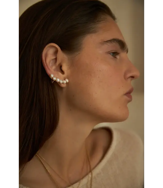 Mimi et Toi Kate Singel Earring Gold