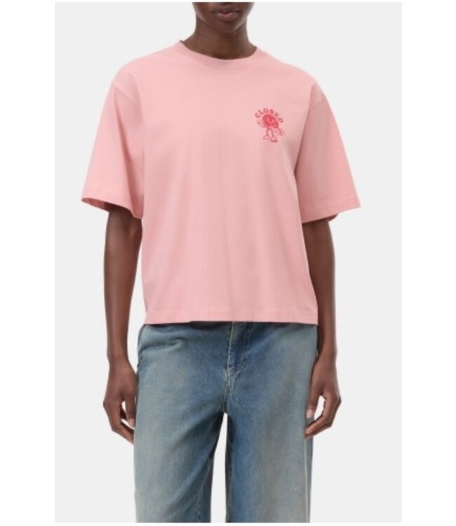 Closed Relaxed T-shirt Peony Pink