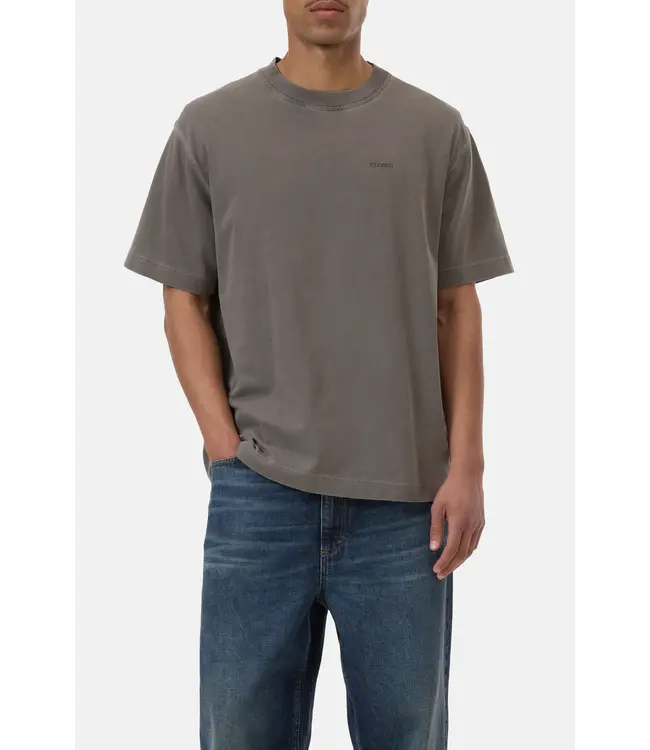 Closed Logo T-shirt Marsh Green 694