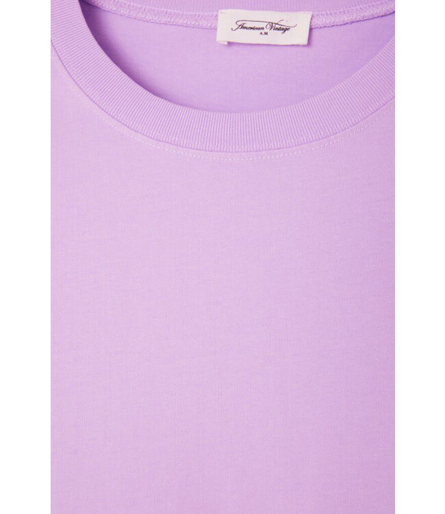 American Vintage Fizvalley T-shirt Parme Vintage
