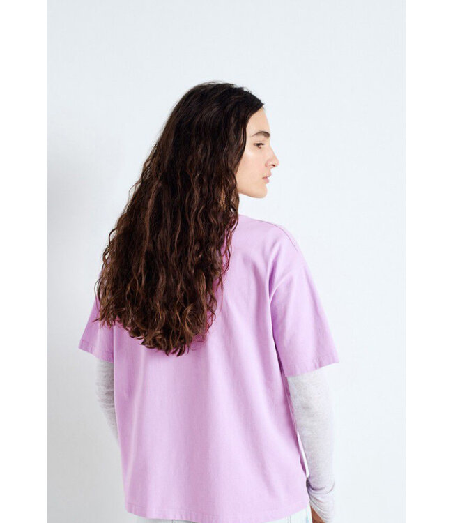 American Vintage Fizvalley T-shirt Parme Vintage