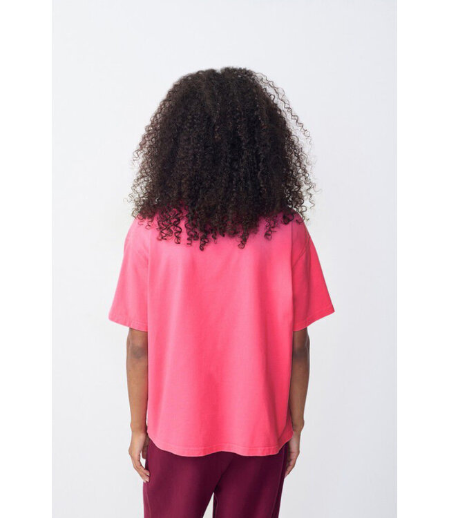 American Vintage Fizvalley T-shirt Rose Fluo