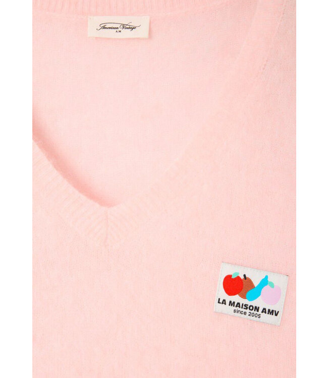 American Vintage Nenybay Pull Bouton De Rose